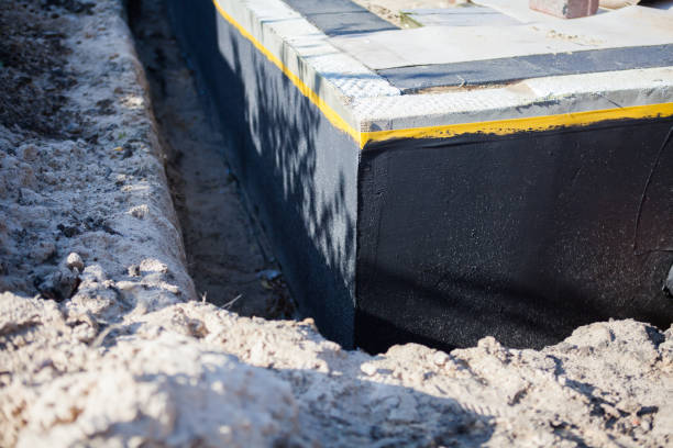Residential Waterproofing installation at a Fort Loramie, OH home by SJ Waterproofing Pros